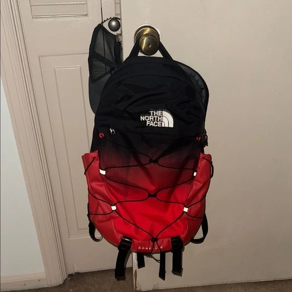 bright pink north face backpack The North Face Borealis Backpack  Women's Khaki Stone